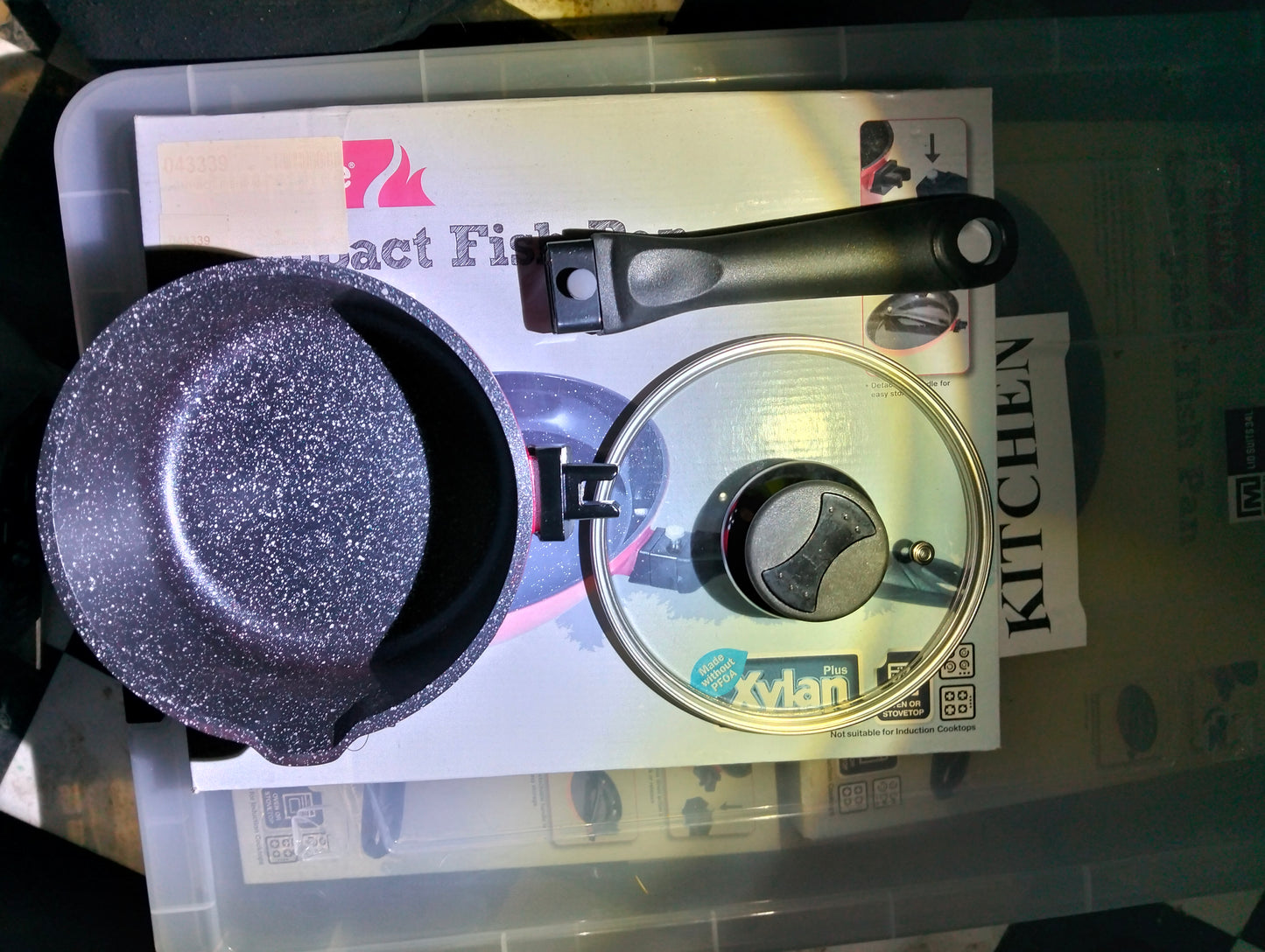 Camping cookware pots and pans