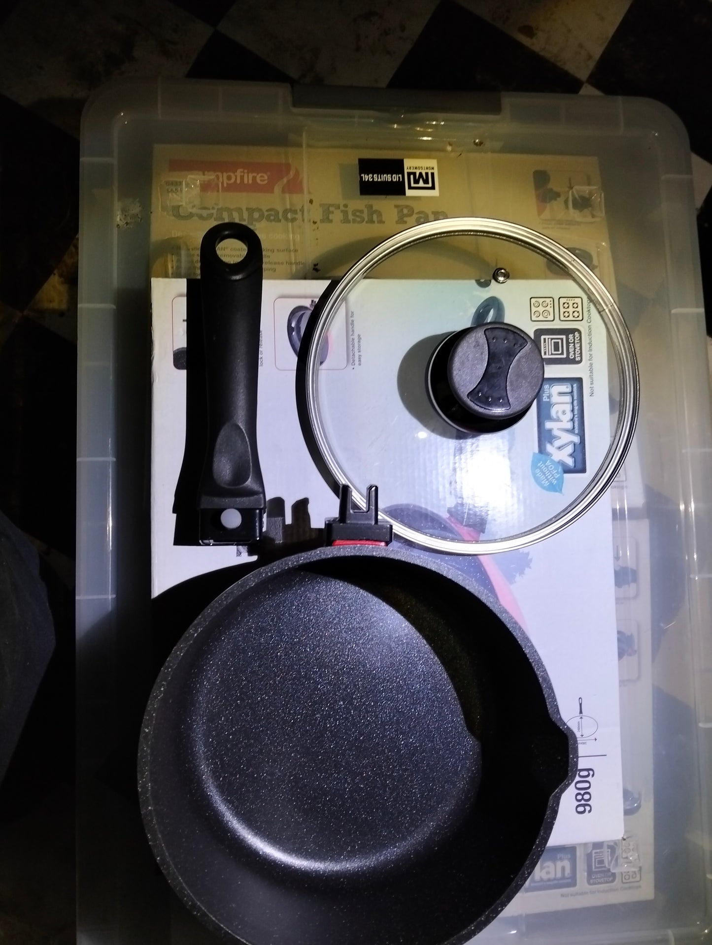 Camping cookware pots and pans