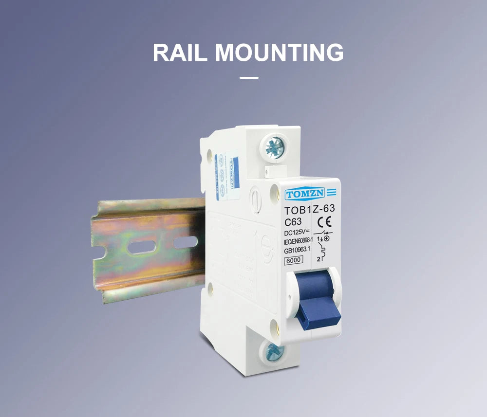 Tomzn D.C MCB circuit breakers