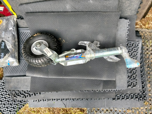 Jockey wheels, for caravans and trailers