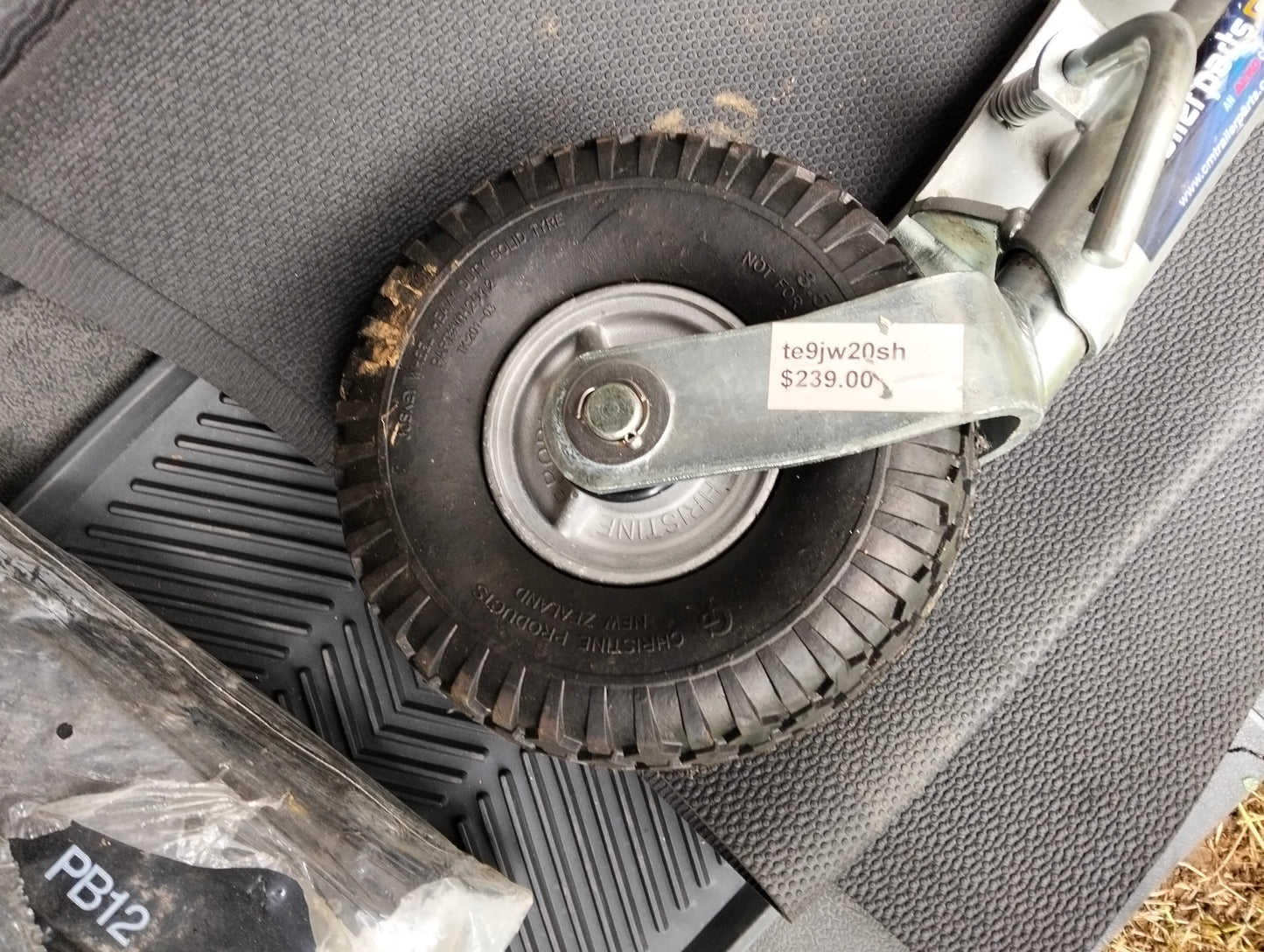 Jockey wheels, for caravans and trailers